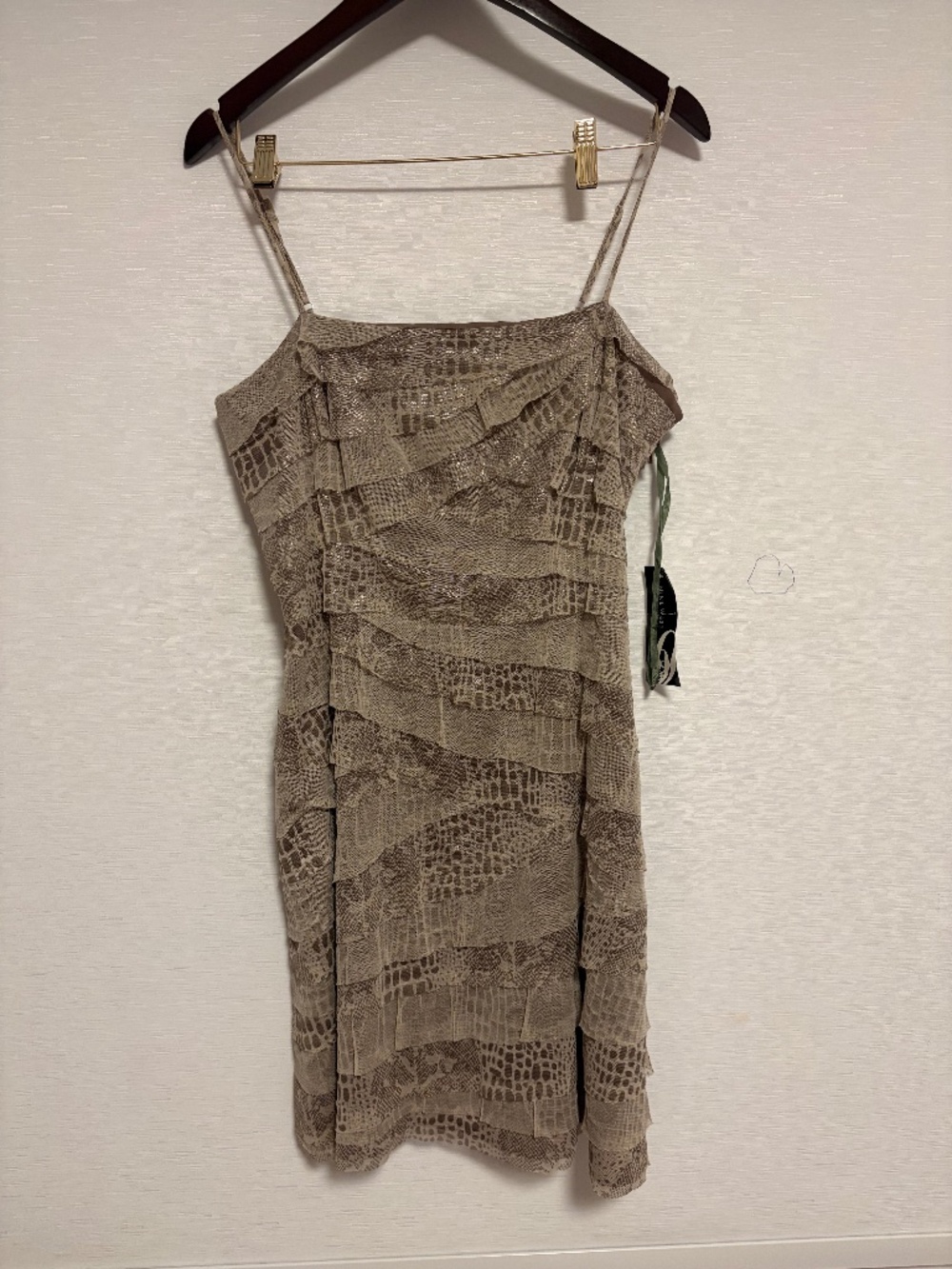 Nine West Ruffled sleeveless Dress